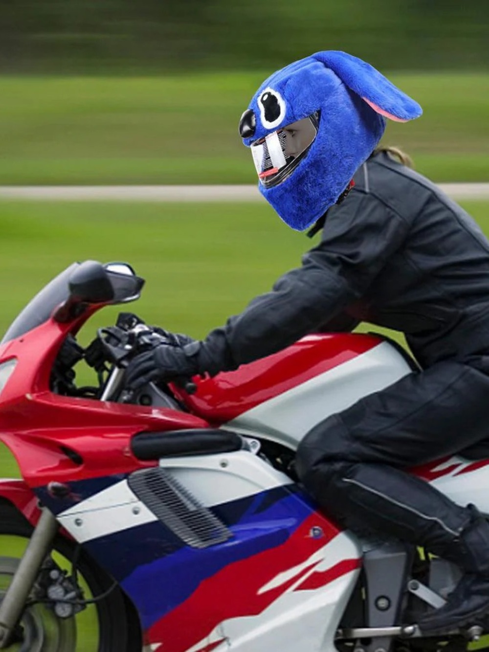 Stitch Helmet Cover for Motorcycle